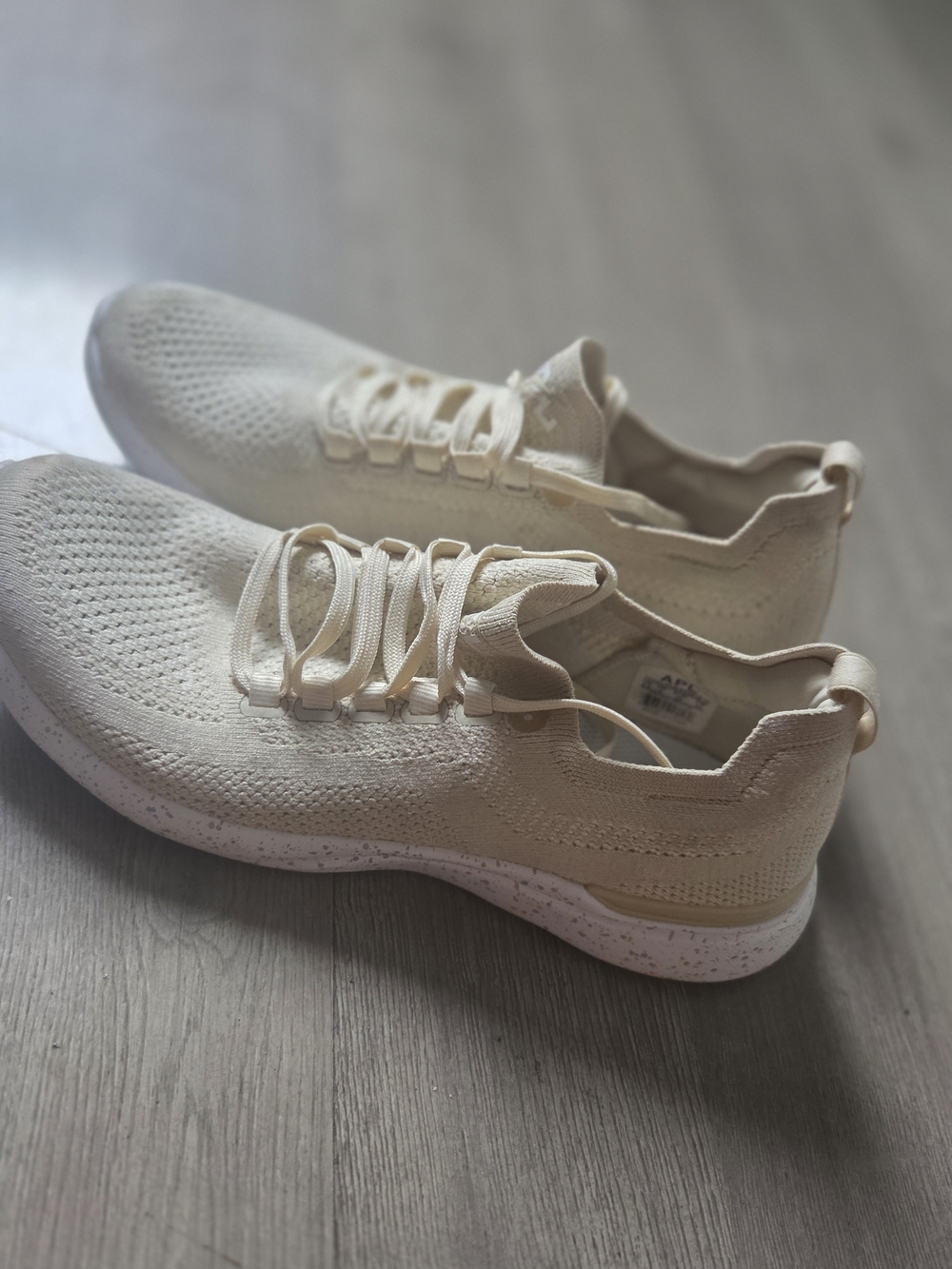 APL Women’s Knit Athletic Sneakers - Beige